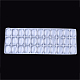 Прозрачные стеклянные кабошоны GGLA-R022-30x40-B-3