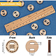 Подвески из неокрашенного дерева WOOD-BC0001-05-2