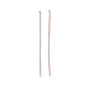 Латунные шпильки с плоской головкой KK-WH0058-03D-RG-1