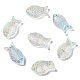 50шт ручной лэмпворк рыбные бусины LAMP-CJ0001-60-3