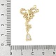 Латунные микро проложить кубического циркония подвески KK-L239-027G-3