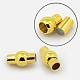 Латунные магнитные застежки с клеевыми концами KK-G230-6mm-M-NF-2