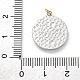 Подвески из нержавеющей стали 304 с кристаллами и стразами STAS-E550-24G-3