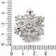 Снежинка вращающиеся броши для женщин JEWB-B023-01P-4
