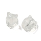 Прозрачные стеклянные бусины GLAA-D025-06L-1