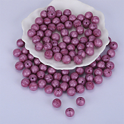 Круглые силиконовые фокусные бусины SI-JX0046A-67