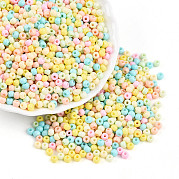 Выпечка краска стеклянные бусины SEED-N007-02B