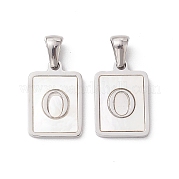 Подвески из нержавеющей стали 304 в форме ракушки STAS-G327-01P-O