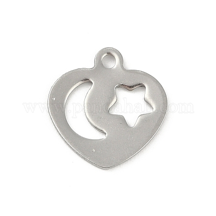 Не тускнеющие подвески из нержавеющей стали 201 STAS-C108-24P-1