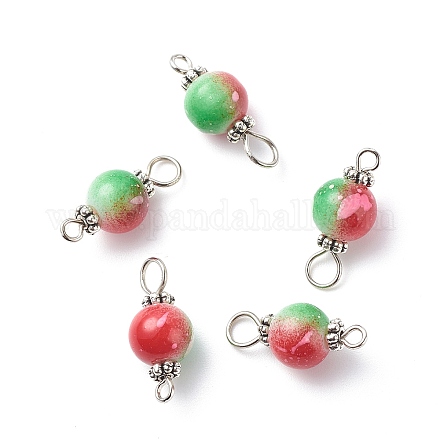 Двухцветные подвески из смолы PALLOY-JF01871-02A-1