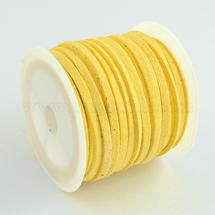 Шнуры из искусственной замши LW-R003-38-1