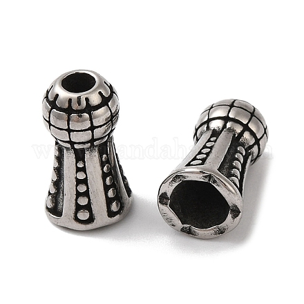 Бусины из нержавеющей стали 304 STAS-S129-09G-1