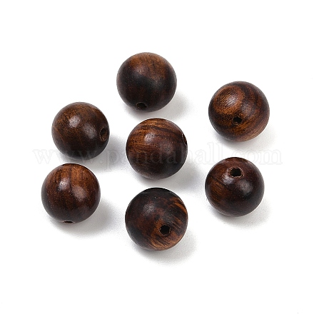 Природных шарики древесины WOOD-S666-10mm-03-1
