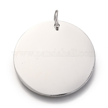Подвески из нержавеющей стали марки 304 EJEW-L238-03F-P-1
