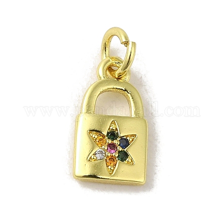 Латунные микро проложить кубического циркония подвески KK-M283-28C-02-1