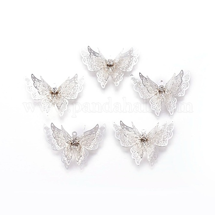 Латунные подвески KK-WH0032-01S-1