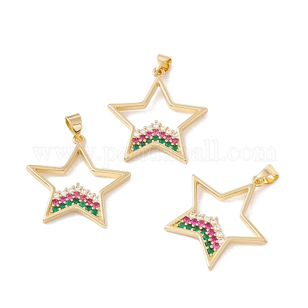 Латунные подвески из микро-паве KK-G415-04G-1