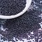 MIYUKI Round Rocailles Beads, Japanese Seed Beads, 11/0, (RR171) Dark Smoky Amethyst Luster, 2x1.3mm, Hole: 0.8mm, about 1111pcs/10g