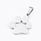 Tarnish Resistant 304 Stainless Steel Pendants, Dog Paw Prints, Stainless Steel Color, 22.7x19x1.7mm, Hole: 2.7~3.6x7.5mm