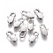 Non-Tarnish 304 Stainless Steel Lobster Claw Clasps, Stainless Steel Color, 15x7x3mm, Hole: 1.2mm