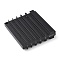 Steel Leather Edge Beveler, for DIY Leather Craft, Black, 49.5x45x11mm, Hole: 3mm