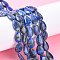 Natural Lapis Lazuli Beads Strands, Teardrop, 15x10x4mm, Hole: 0.5mm, about 26pcs/strand, 15.35''(39cm)
