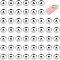 304 Stainless Steel Beads, Round, with Bead Container, Stainless Steel Color, 6mm, Hole: 2~3mm, about 100pcs/box