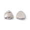 Non-Tarnish 201 Stainless Steel Cabochons, Ladybird, Stainless Steel Color, 8x8.3x3mm