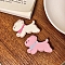 2Pcs Resin Alligator Hair Clips, Hair Accessories for Women Girls, Dog, Mixed Color, 50mm