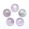 Natural Amethyst Cabochons, Half Round, 10x4~5mm