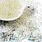 Glass Seed Beads, Half Plated, Transparent Colours Rainbow, Round Hole, Round, Light Yellow, 4x3mm, Hole: 1.2mm, about 166pcs/10g
