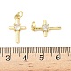 Латунные микро проложить кубического циркония подвески KK-Z120-54G-04-3
