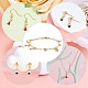 Кулоны с эмалью из латуни KK-SZ0005-63-5