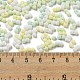 Непрозрачный матовый стеклянный бисер цвета макарон X1-SEED-K009-12B-04-4