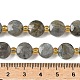 Природные лабрадорита бисер нитей G-G271-C09-10mm-5