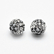 Ручной полимерной глины шариков Rhinestone RB-L030-19A-8mm-2