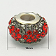 Cmолы Rhinestone Европейский бисером GPDL-C004-07S-1