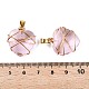 Подвески lampwork GLAA-T023-05E-4
