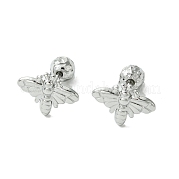 Серьги-гвоздики из нержавеющей стали марки 304 EJEW-Q801-12P