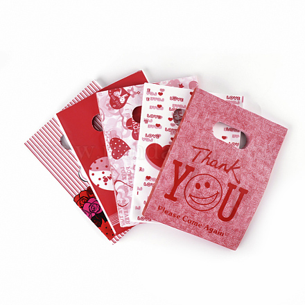Печатных пластиковые мешки PE-T003-20x25cm-06-1