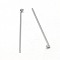 Tarnish Resistant 304 Stainless Steel Flat Head Pins, Stainless Steel Color, 20x0.6mm, about 5000pcs/bag.