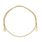 Polyester Braided Cord Bracelet Making, BurlyWood, Inner Diameter: 7/8~2-1/4 inch(2.25~5.65cm)