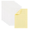 BENECREAT 8Pcs Picture Matting Backer, 7.8x11.8inch White Self-Adhesive Foam Stamp Poster Board, Craft Foam Board for Photo Frame Office and Art Project, 3.5mm Thick