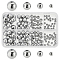 arricraft about 130 Pcs Round Ball Beads, 4 Sizes Platinum Plated Non-Magnetic Beads Grade A Synthetic Hematite Stone Beads Gemstone Loose Beads for Bracelet Jewelry Making, 4mm 6mm 8mm 10mm