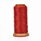 Polyester Threads, for Jewelry Making, Red, 1mm, about 284.33 yards(260m)/roll