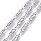 Tarnish Resistant 304 Stainless Steel Link Chains, Soldered, Rectangle, Stainless Steel Color, 12x3.5x2mm