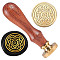 DELORIGIN Goddess Hekate Symbol Wax Stamp, Wave Wax Sealing Stamp 1
