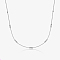 925 Sterling Silver Cable Chain Necklaces, Silver, 15.75 inch(40cm)