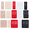 15Pcs 15 Style 2 Row x 2/3/4 Hook Polyester Underwear Bra Extenders, with 201 Stainless Steel Rings & Hooks, Rectangle, Mixed Color, 32~78x90~100x4.5~5mm, 1pc/style