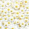100Pcs 5 Style Opaque Resin Cabochons, Daisy, White, 14~26x5~7mm